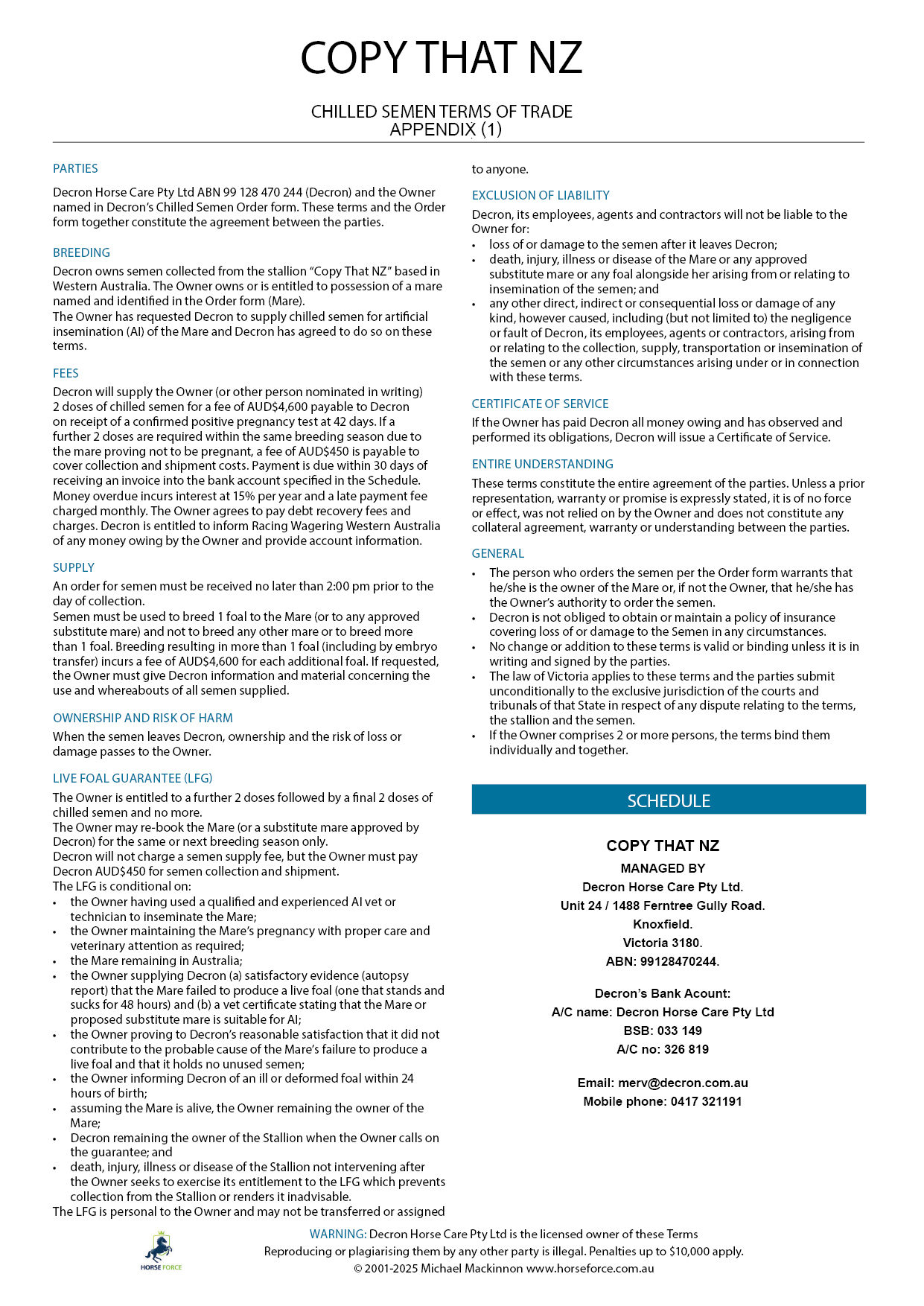 TERMS OF TRADE 25-8-2025